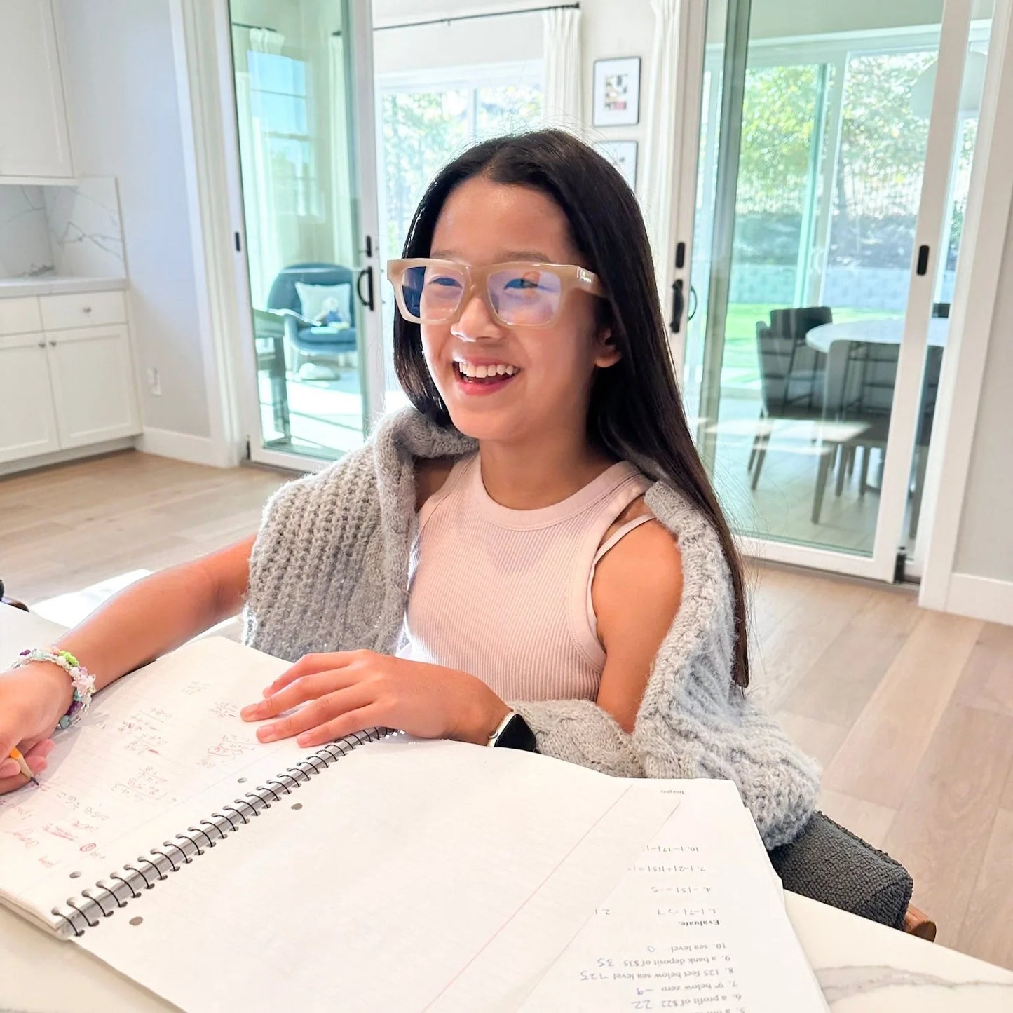 MIKO Eco: Riley Blue Light Glasses in Sweet Miso