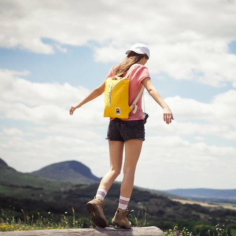 Scout Backpack in Yellow by YKRA