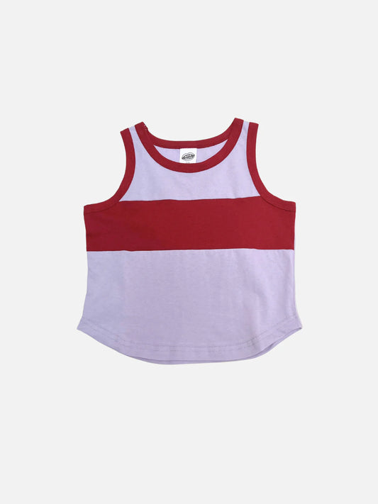 Track Tank in Purple/Maroon