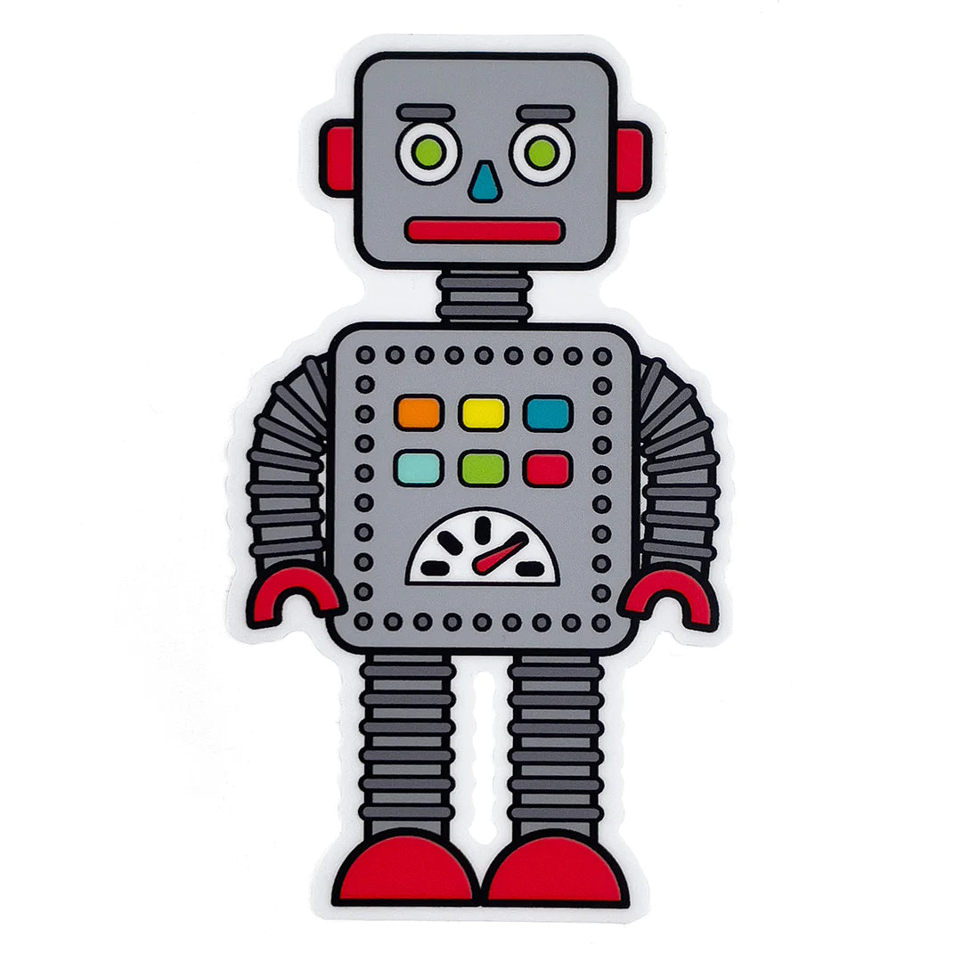 Robot Sticker by Smarty Pants Paper