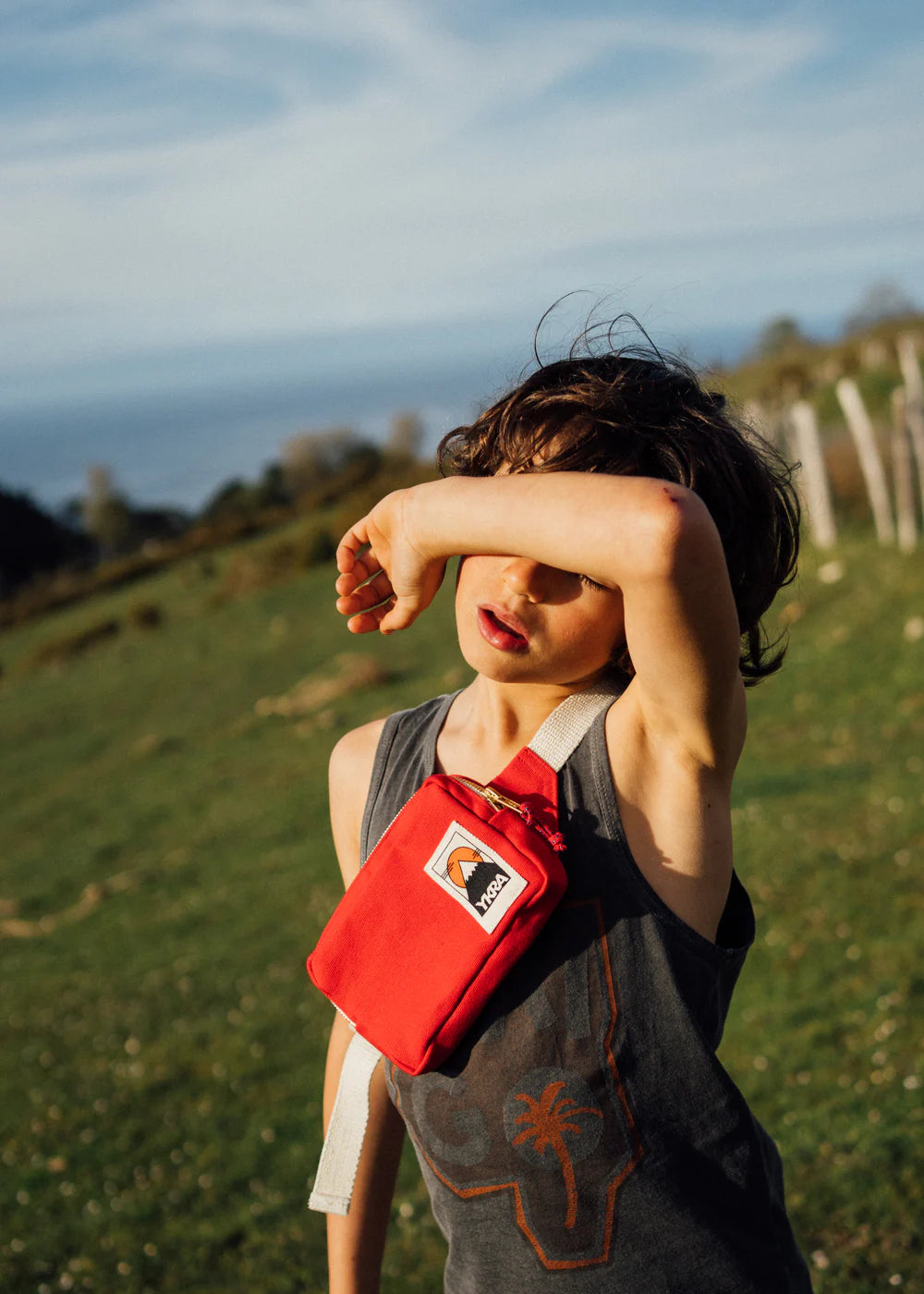 Fanny Pack Mini in Red by YKRA