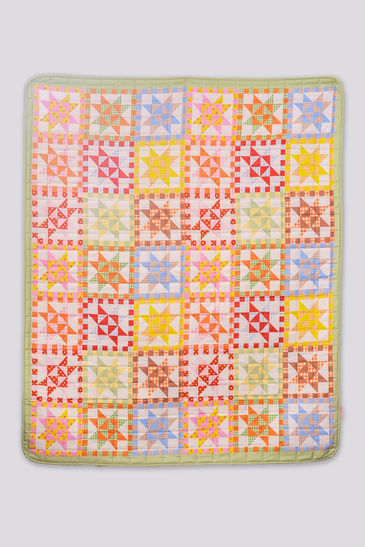 Quilted Patchwork Blanket