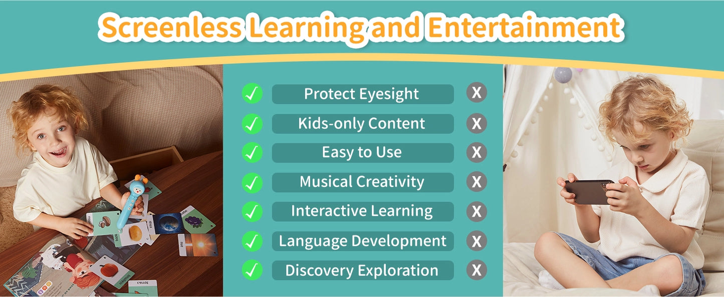 Touch & Talk Pen for Early Learning Fun w/ Music & Books