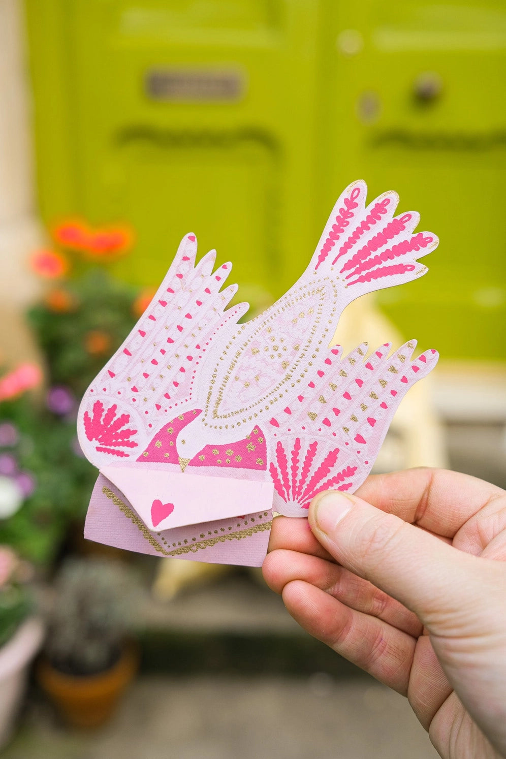 Love Letter Bird Greeting Card by East End Press