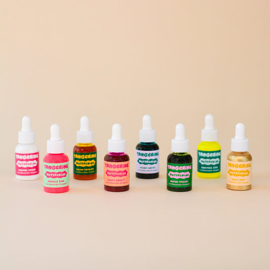 Liquid Watercolor Set by Tangerine
