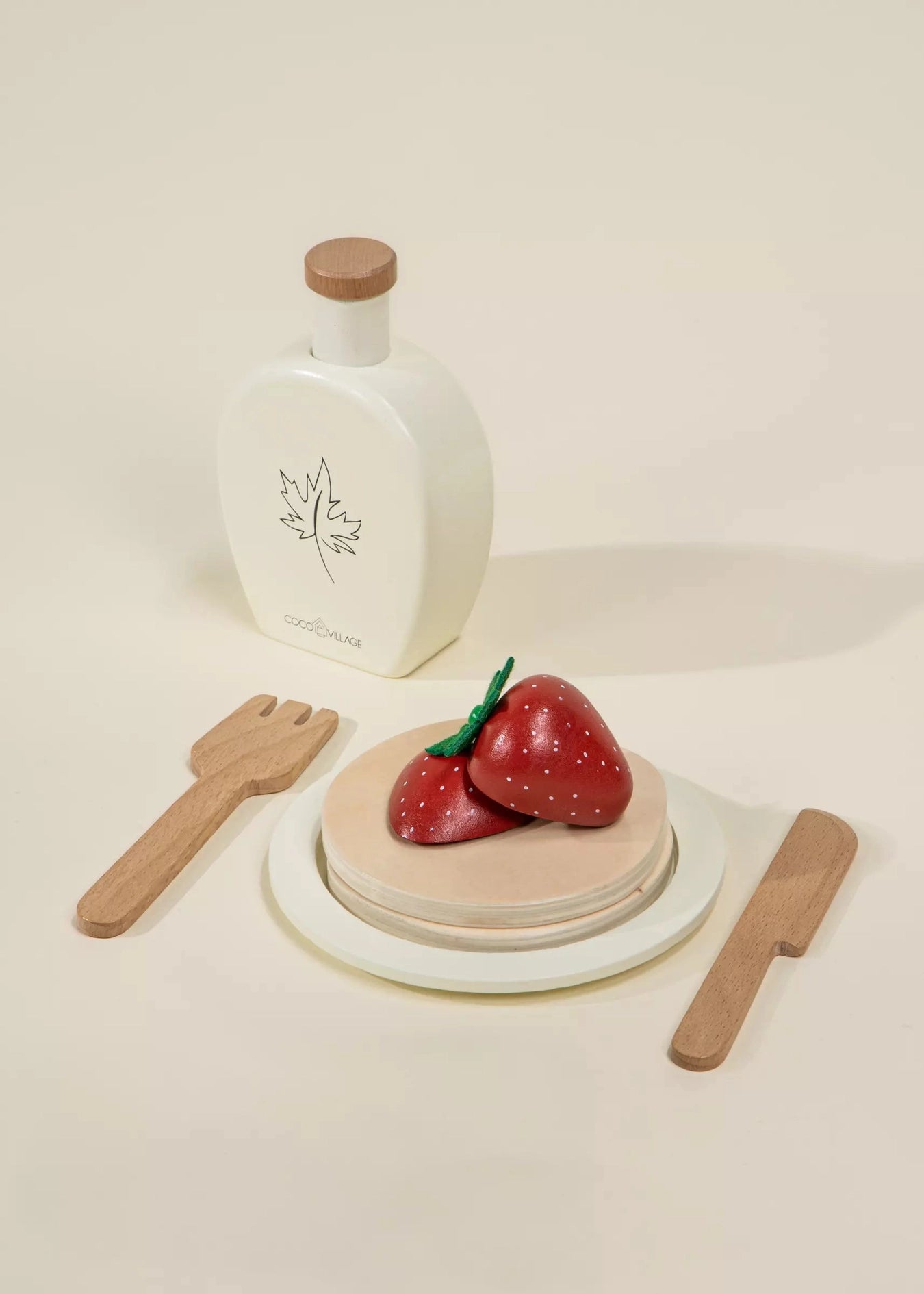 Wooden Brunch Set by Coco Village