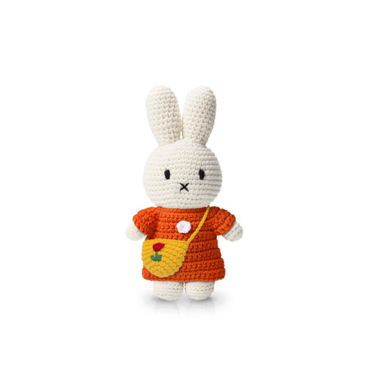 Miffy in Orange Dress and Tulip Bag