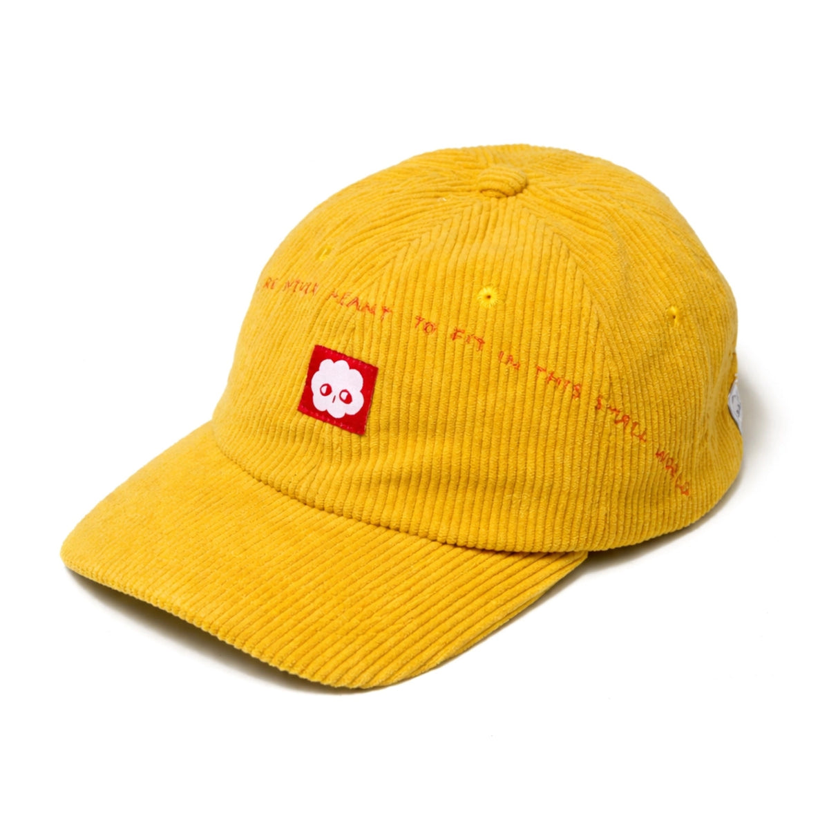 Big Plans: Yellow Corduroy Baseball Cap (Adult)