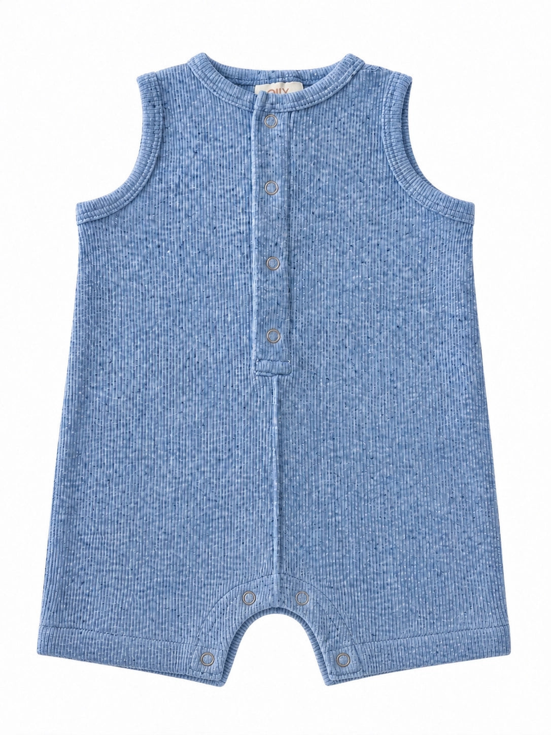 Blue Speckle/Ribbed Shortie