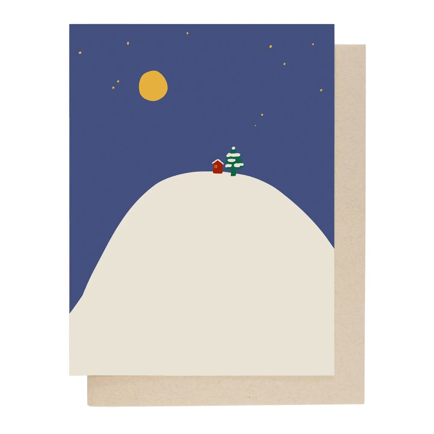 Winter Moon Card
