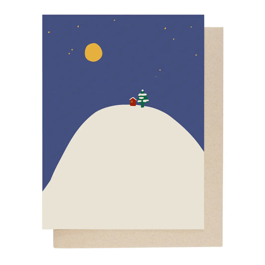 Winter Moon Card