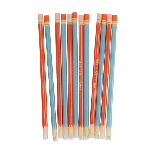 Colored Pencil Reusable Straws
