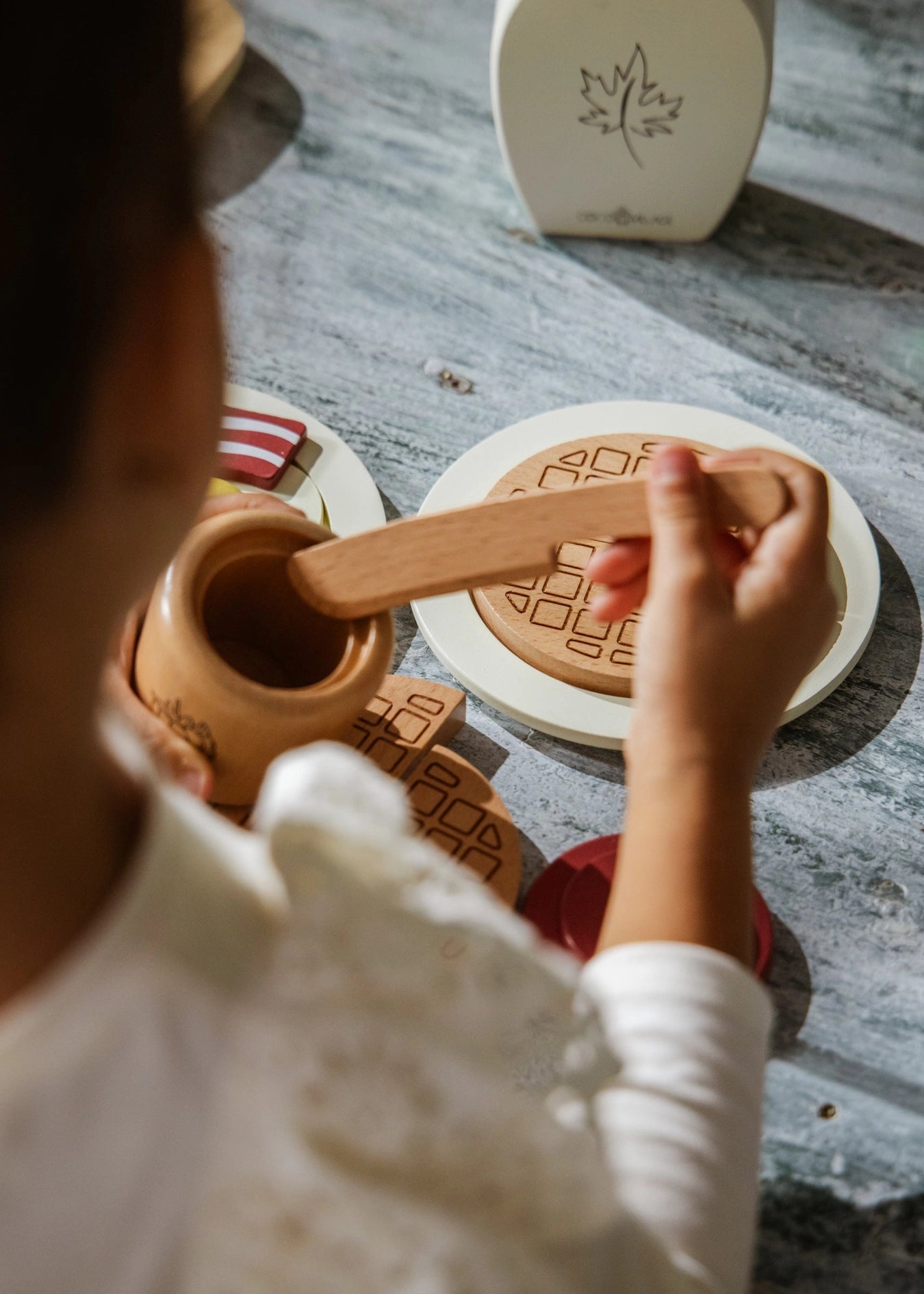 Wooden Brunch Set by Coco Village