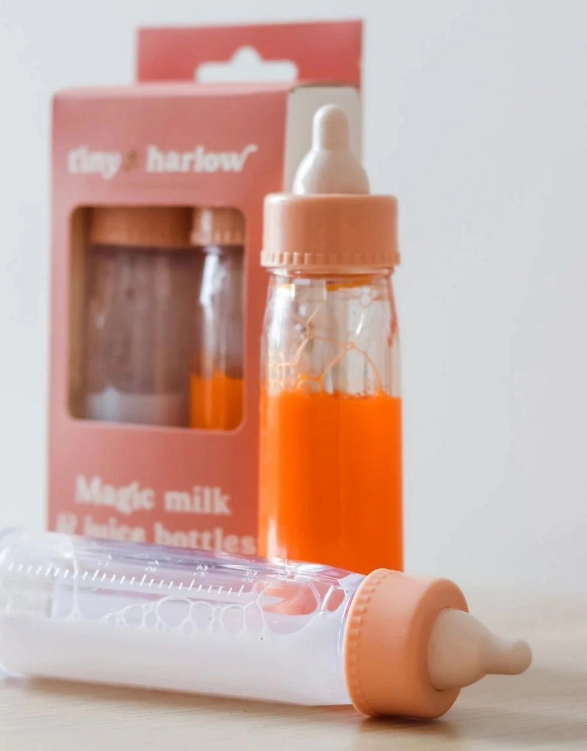 Bottled Milk and Juice Set by Tiny Harlow