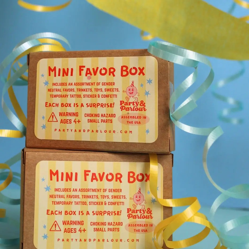Kids Mini Party Favor Box *COMING SOON!*