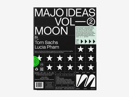 MAJO IDEAS Sticker-based Art Pack - MOON, Vol. 2