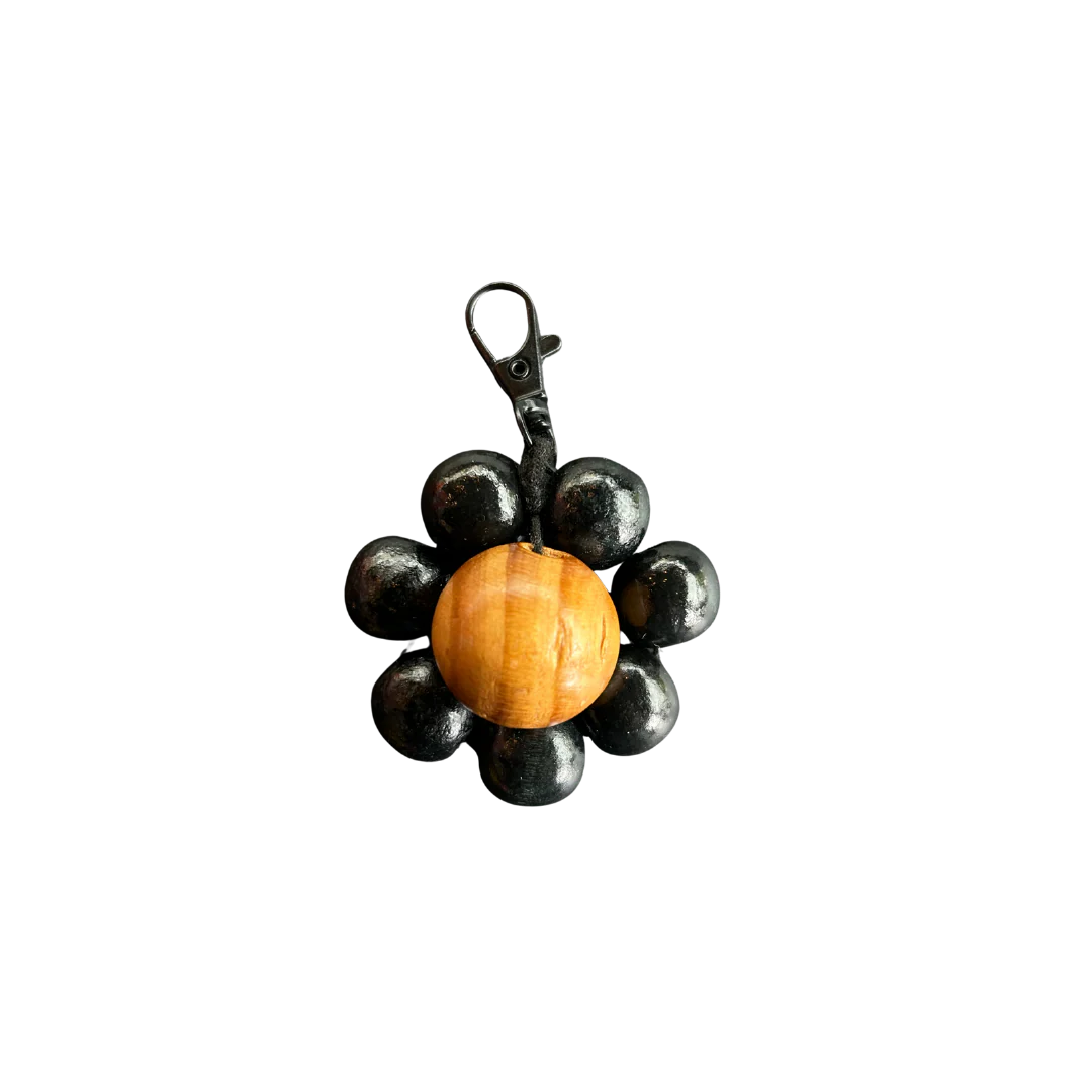 Beaded Flower Keychain by Karryokah- 7 options