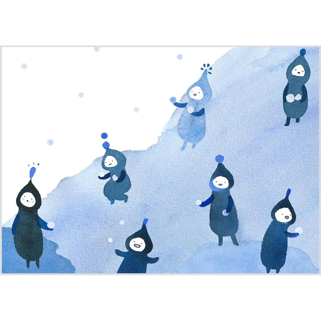 Holiday Card: Snowballs