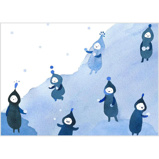 Holiday Card: Snowballs