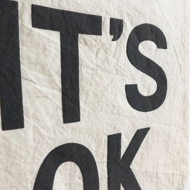 It's Ok Small Banner by Holiday Co.