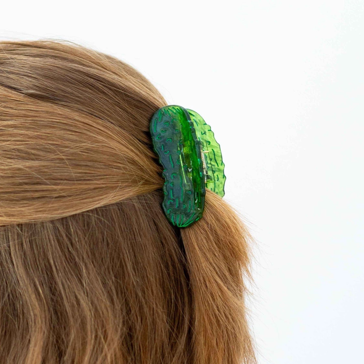 Mini Pickle Hair Claw by Jenny Lemons