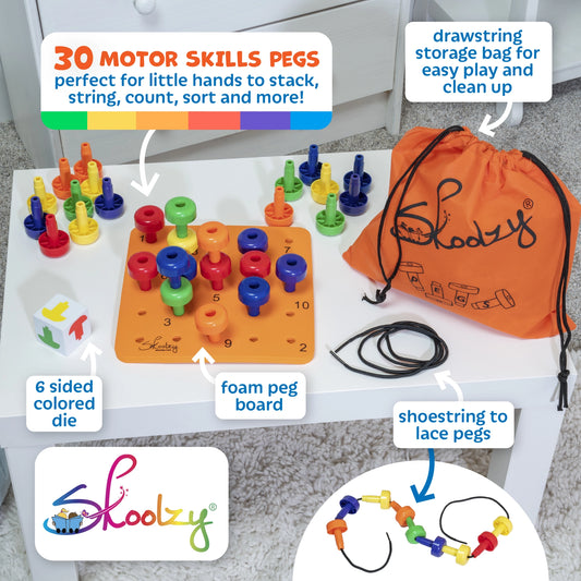 Stacking Peg Board Set