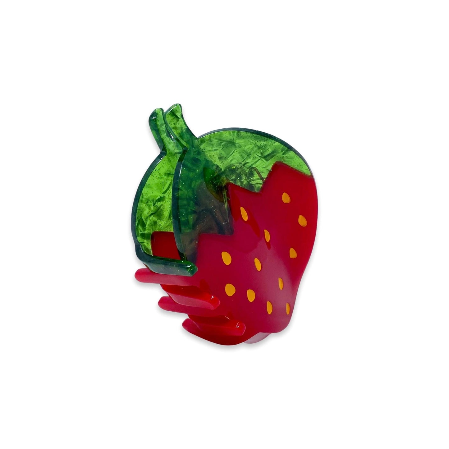 Midi Strawberry Hair Claw by Jenny Lemons