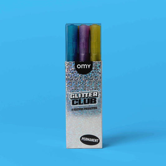 Glitter Markers 9ct