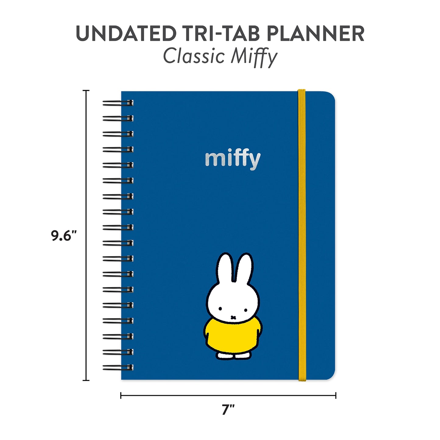 Undated Tri-tab Miffy Planner