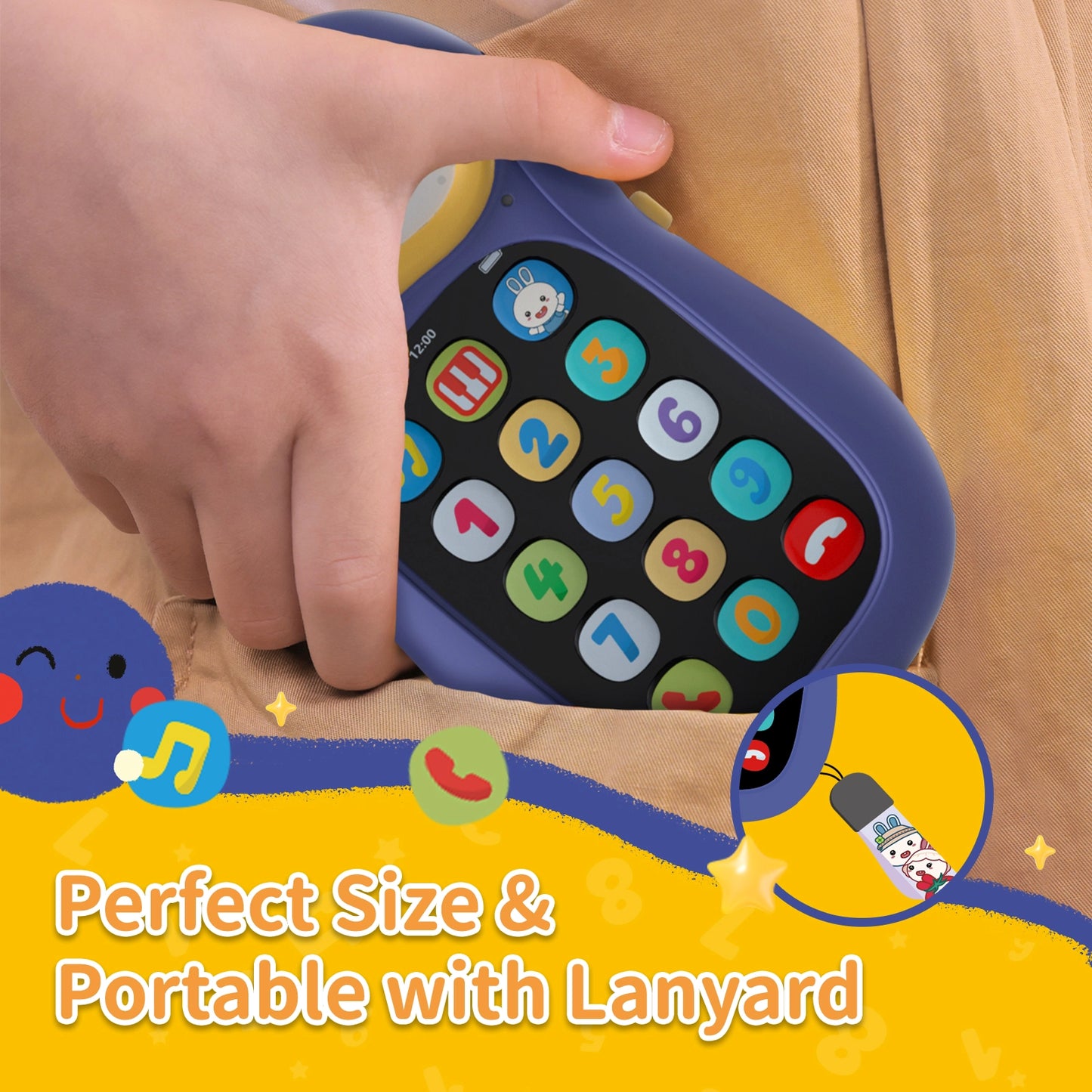 My First Mobile Phone - Kids Voice Changer Toy with Songs