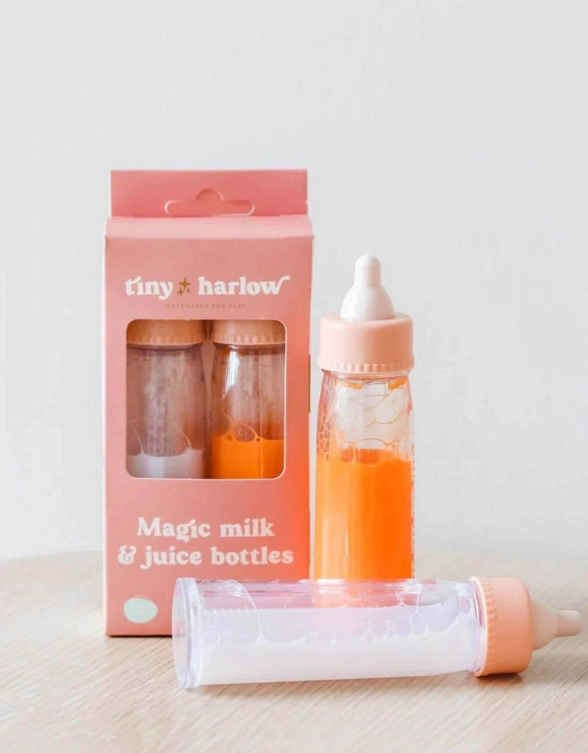 Bottled Milk and Juice Set by Tiny Harlow