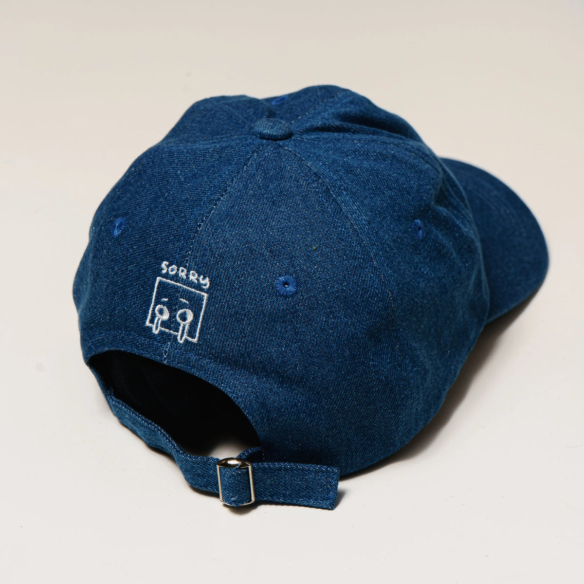 Sorry: Denim Baseball Cap (Adult)