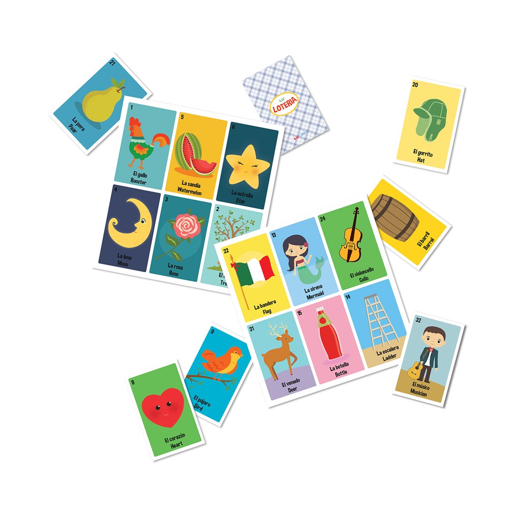 Lil' Loteria: A Bilingual Bingo Game