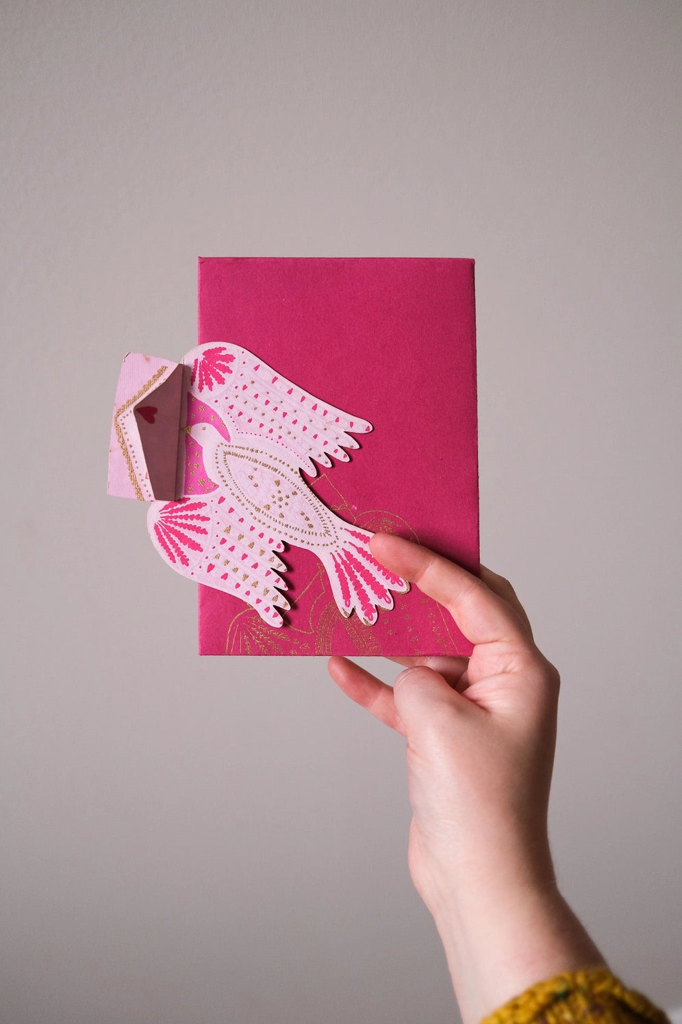 Love Letter Bird Greeting Card by East End Press