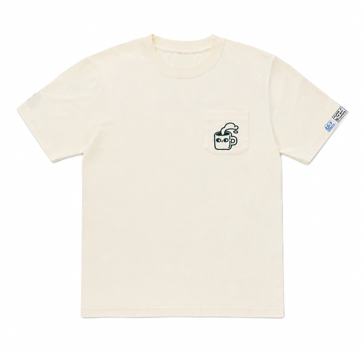 Coffee Friends Pocket T-Shirt (Adult)