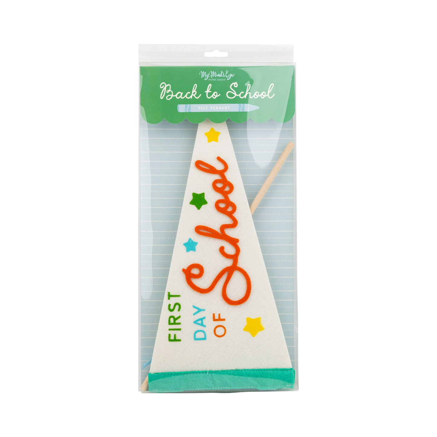 First Day Felt Pennant