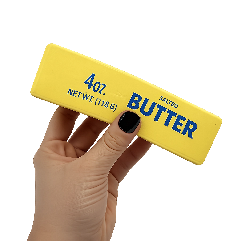 Fun Doh 6" Butter Stick Slow-Rise Squishy Toy