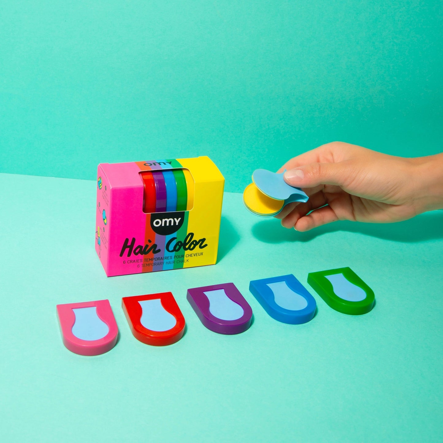Hair Chalk in Multicolor