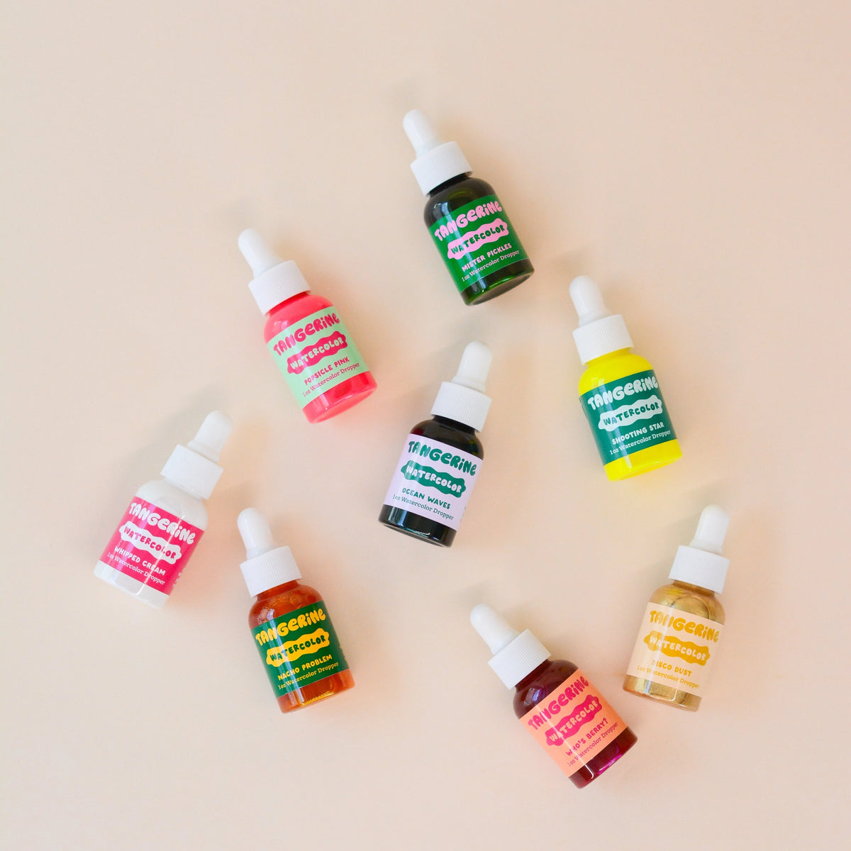 Liquid Watercolor Set by Tangerine