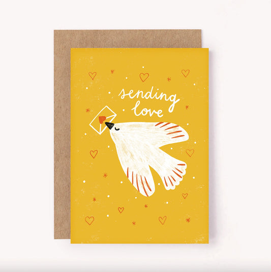 Sending Love - Sympathy Greeting Card