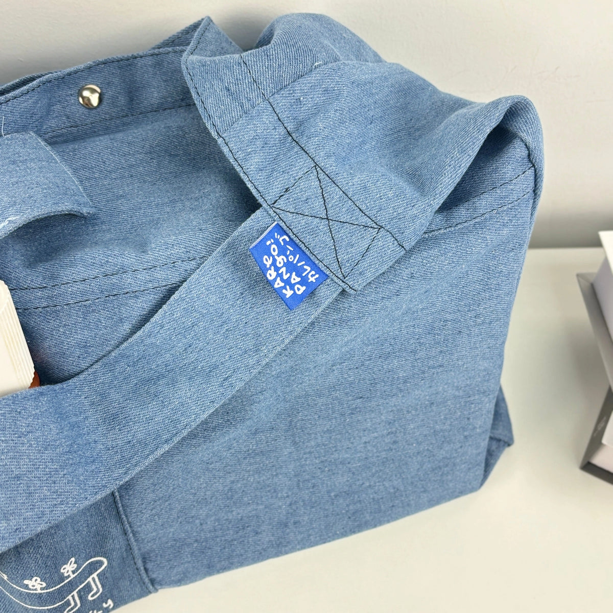 Kauboii Denim Tote Bag