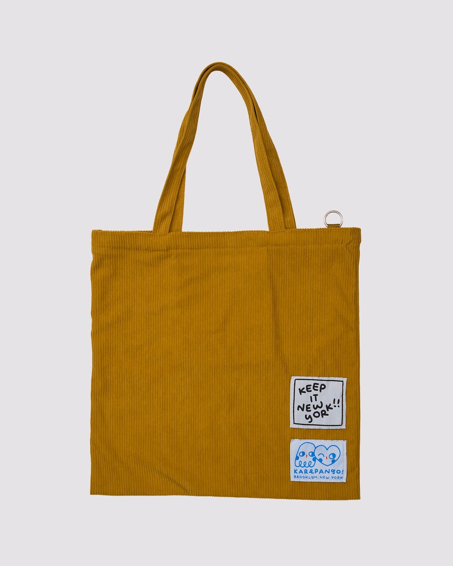 Read More Books Large Corduroy Square Tote