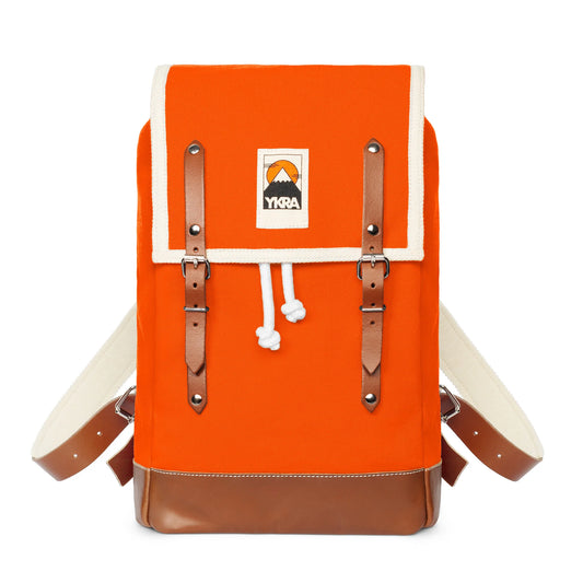 Matra Mini Backpack in Orange by YKRA