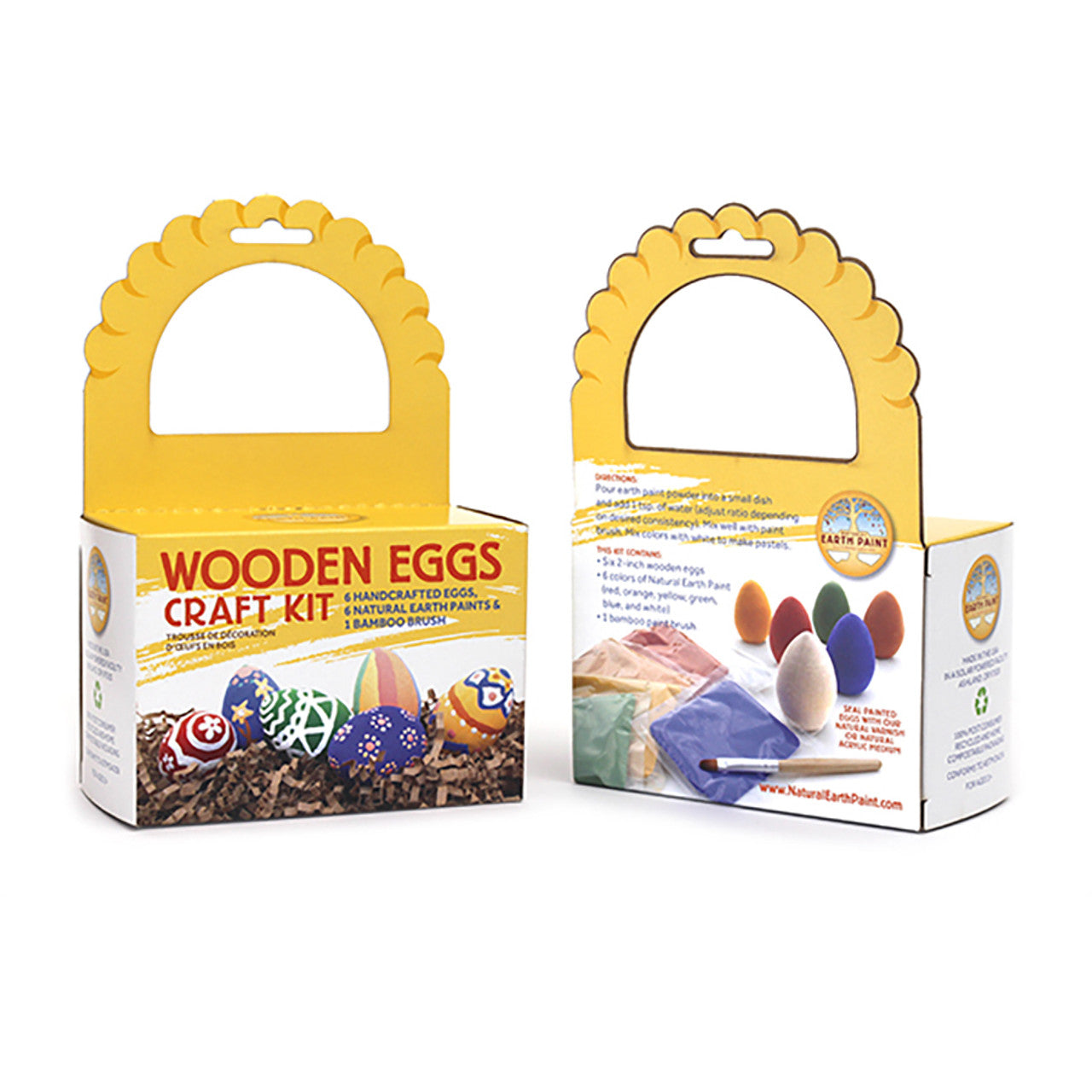 Wooden Eggs Crafts Kit