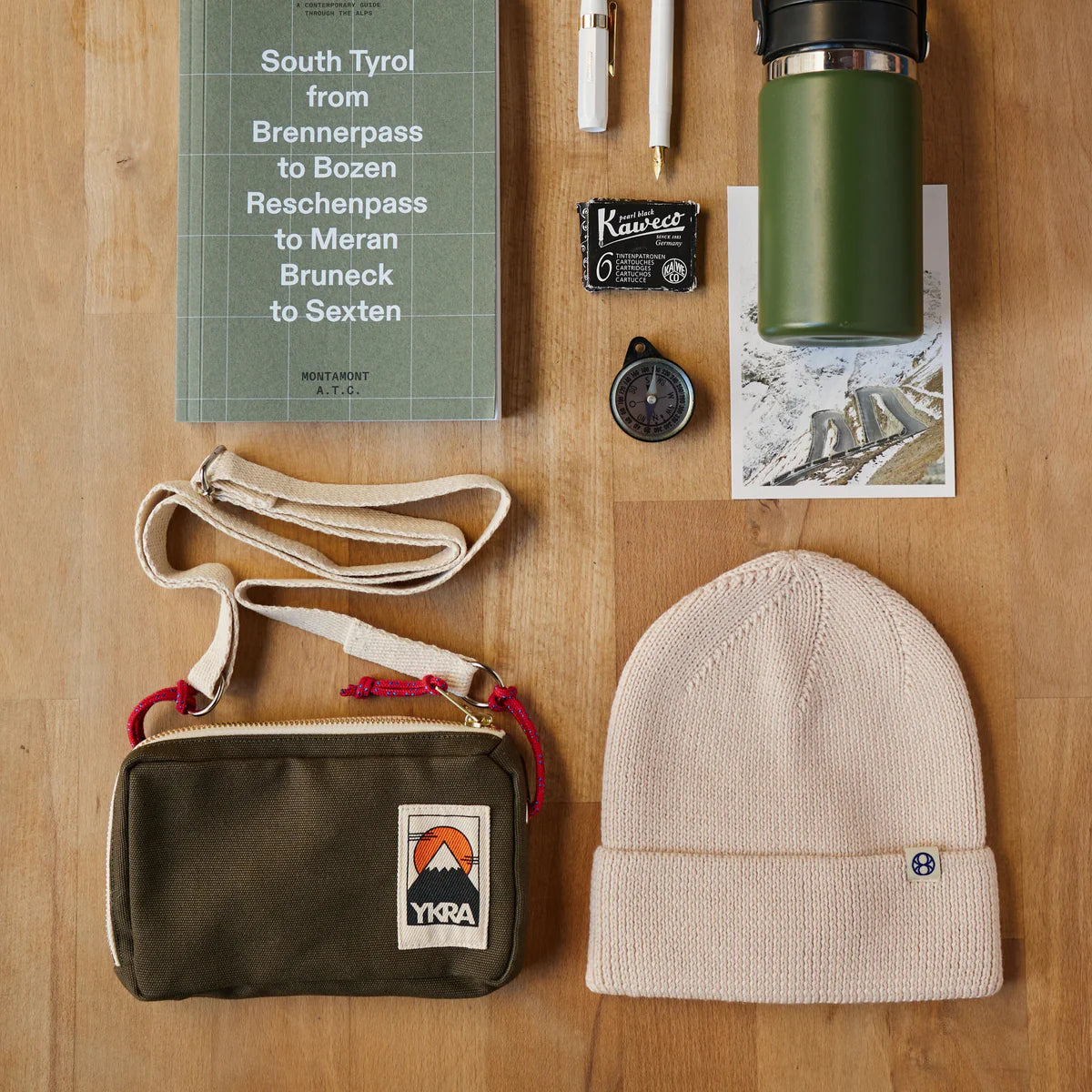 Travel Case in Khaki by YKRA