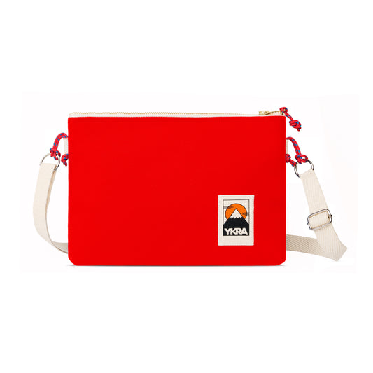Side Pouch in Red by YKRA
