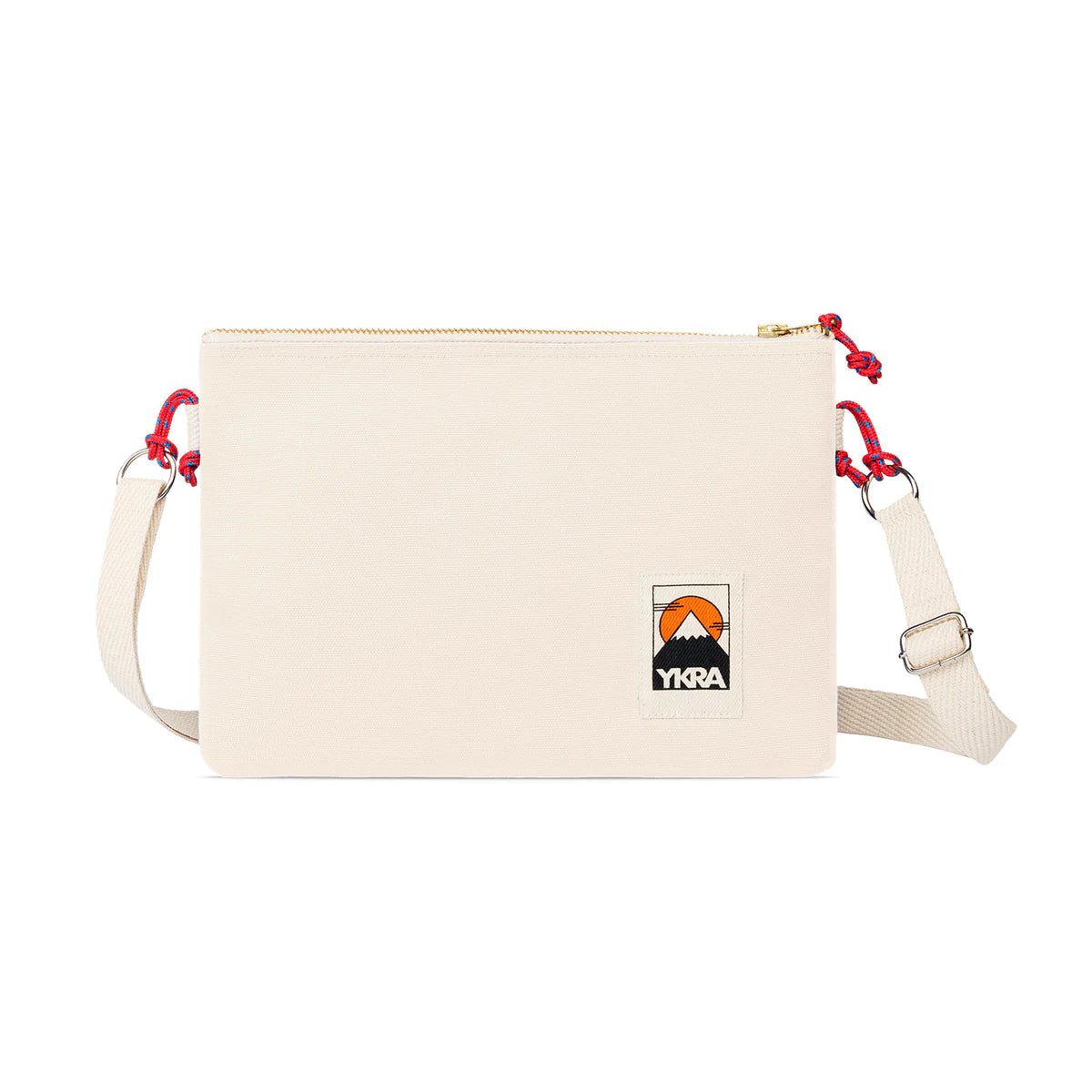 Side Pouch in White by YKRA