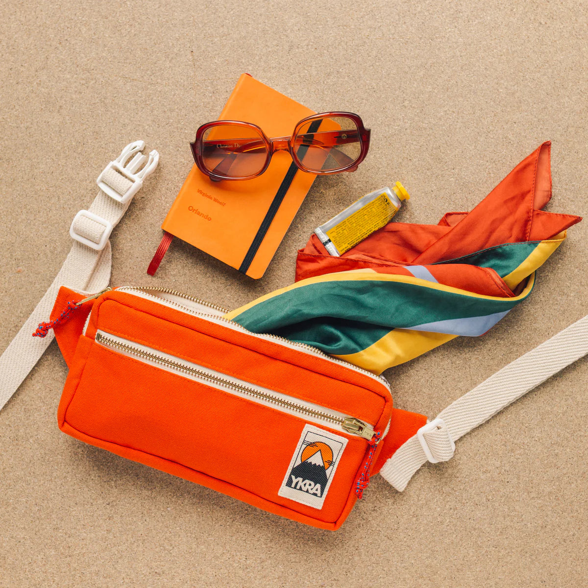 Fanny Pack in Orange by YKRA