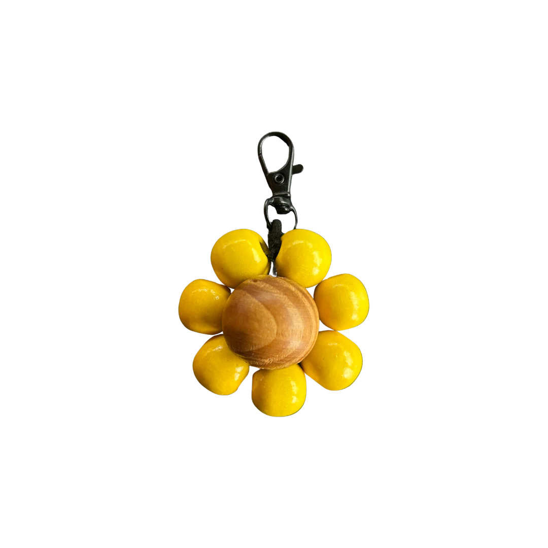 Beaded Flower Keychain by Karryokah- 7 options