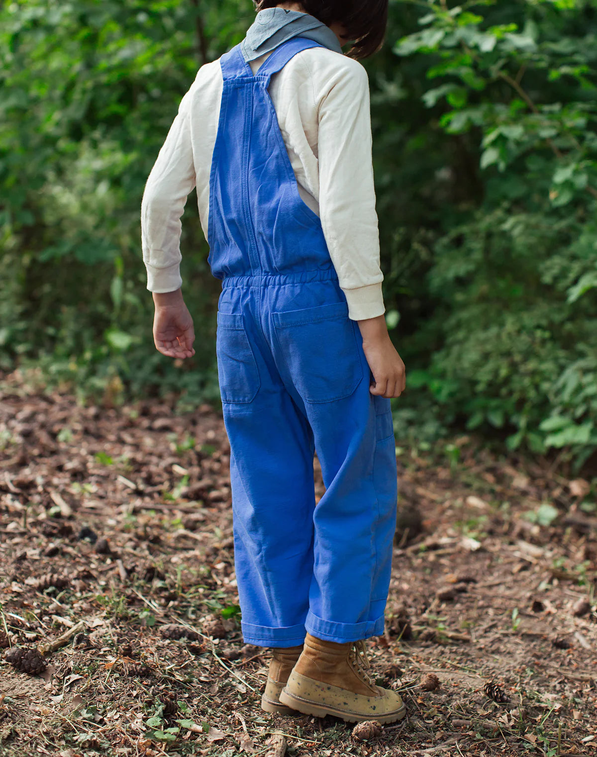 Noble Canvas Overalls in French Blue